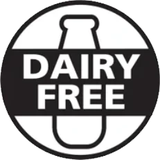Viril Edge dairy-free formula badge